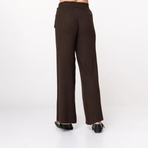 Calça Feminina em Tricô Soft - 25471 Chocolate