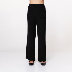 Calça Feminina em Tricô Soft - 25471 Preto