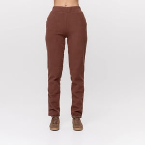 Calça Fleece Térmica Feminina - 2008 Conhaque