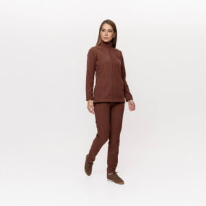Calça Fleece Térmica Feminina - 2008 Conhaque