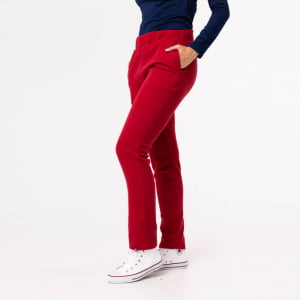 Calça Fleece Térmica Feminina - 2008 Vermelho