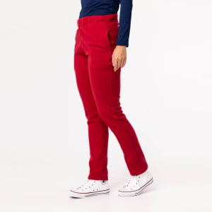 Calça Fleece Térmica Feminina - 2008 Vermelho