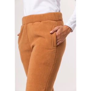 Calça Fleece Térmica Feminina Forrada em Lã - 899 Camel