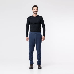 Calça Fleece Térmica Masculina Forrado em Lã - 917 Azul Marinho