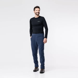 Calça Fleece Térmica Masculina Forrado em Lã - 917 Azul Marinho