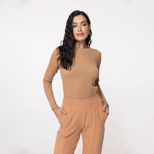 Calça Malha Comfy Feminina - 3229 Camel