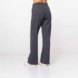 Calça Pantalona Malha Comfy Feminina - 3230 Chumbo