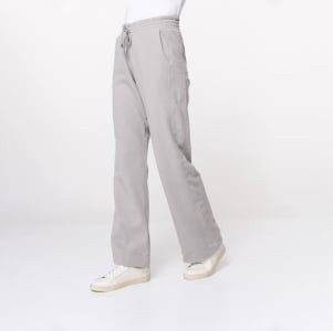 Calça Pantalona Malha Comfy Feminina - 3230 Cinza