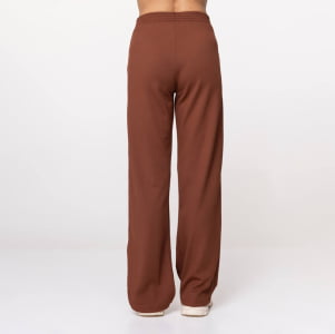Calça Pantalona Térmica Feminina Canelada - 3231 Conhaque
