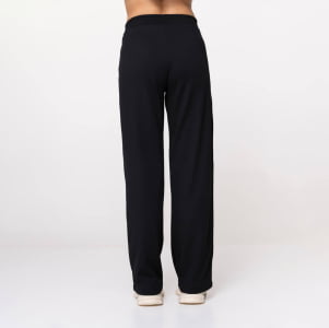 Calça Pantalona Térmica Feminina Canelada - 3231 Preto