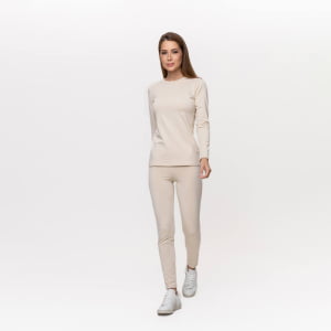 Calça Térmica Feminina Segunda Pele - Bege