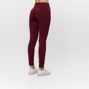 Calça Térmica Feminina Segunda Pele - Bordô