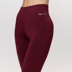 Calça Térmica Feminina Segunda Pele - Bordô
