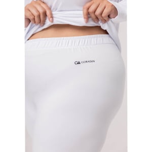 Calça Térmica Feminina Segunda Pele Plus Size - 898E Branca