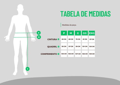 Calça Térmica Feminina Segunda Pele - Preta