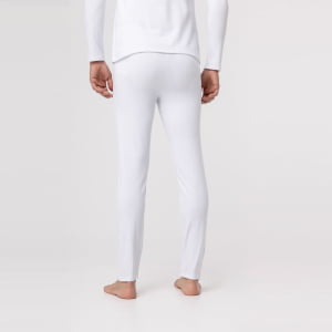 Calça Térmica Masculina Segunda Pele - Branca