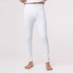 Calça Térmica Masculina Segunda Pele - Branca