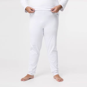 Calça Térmica Masculina Segunda Pele Plus Size - 898E Branca