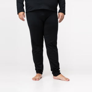 Calça Térmica Masculina Segunda Pele Plus Size - 898E Preto