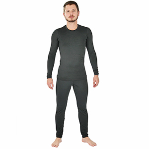 Calça Térmica Masculina Segunda Pele - Cinza
