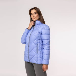 Casaco Feminino Puffer Spesso Riscaldare Com Capuz Removível - 157 Riverside