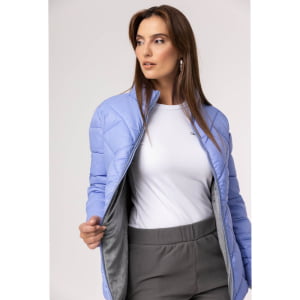 Casaco Feminino Puffer Spesso Riscaldare Com Capuz Removível - 157 Riverside