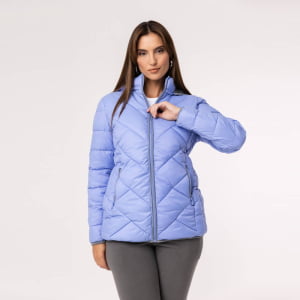 Casaco Feminino Puffer Spesso Riscaldare Com Capuz Removível - 157 Riverside