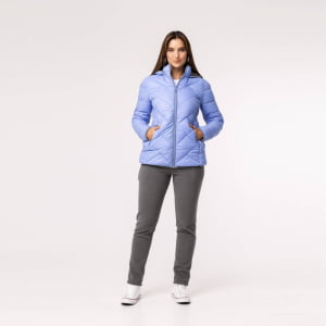 Casaco Feminino Puffer Spesso Riscaldare Com Capuz Removível - 157 Riverside