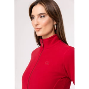 Jaqueta Fleece Térmica Feminina - 3131 Vermelho