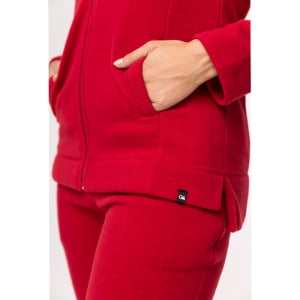 Jaqueta Fleece Térmica Feminina - 3131 Vermelho