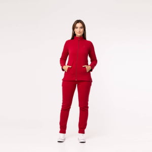 Jaqueta Fleece Térmica Feminina - 3131 Vermelho