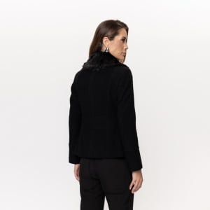 Casaco Térmico Feminino Spesso Bergamo em Velour - 4018 Preto