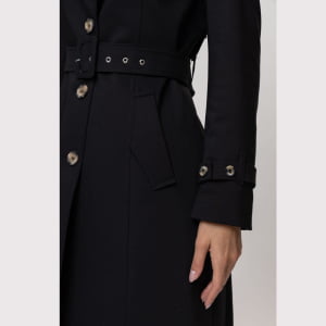 Casaco Térmico Feminino Spesso Trench Coat Firenze - 4589 Preto