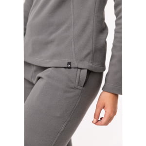 Fleece Térmico Feminino Meio Zíper - 918 Chumbo