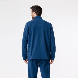 Fleece Térmico Masculino Meio Zíper - 2151 Azul Marinho