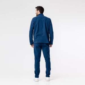 Fleece Térmico Masculino Meio Zíper - 2151 Azul Marinho