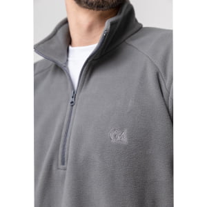 Fleece Térmico Masculino Meio Zíper