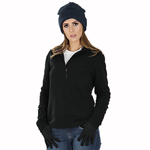 Gorro Térmico Feminino Microfleece Azul Marinho