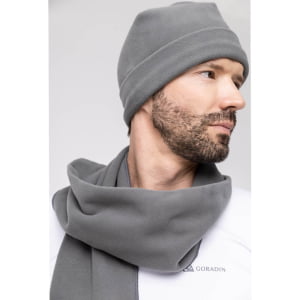 Gorro Térmico Masculino Microfleece Chumbo