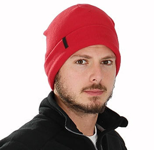 Gorro Térmico Masculino Microfleece Vermelho