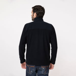 Jaqueta Fleece Térmica 3D Masculina - 2176 Preto