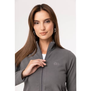 Jaqueta Fleece Térmica Feminina - 3131 Chumbo