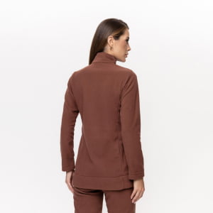 Jaqueta Fleece Térmica Feminina - 3131 Conhaque