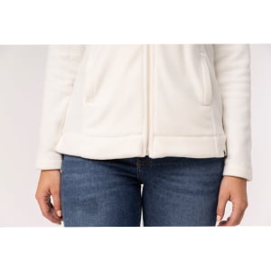 Jaqueta Fleece Térmica Feminina - 3131 Off White