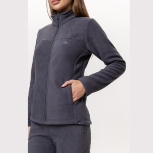 Jaqueta Fleece Térmica Feminina Forrada em Lã - 913 Chumbo