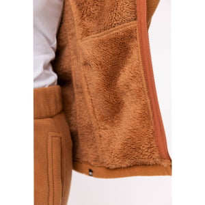 Jaqueta Fleece Térmica Feminina Forrada em Lã - 913 Camel