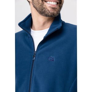 Jaqueta Fleece Térmica Masculina - 2150 Azul Marinho