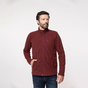 Jaqueta Fleece Térmica Masculina - 2150 Borgonha