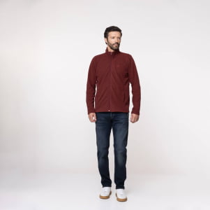 Jaqueta Fleece Térmica Masculina - 2150 Borgonha