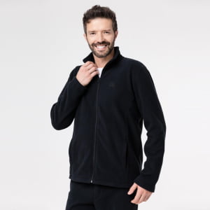 Jaqueta Fleece Térmica Masculina - 2150 Preto  